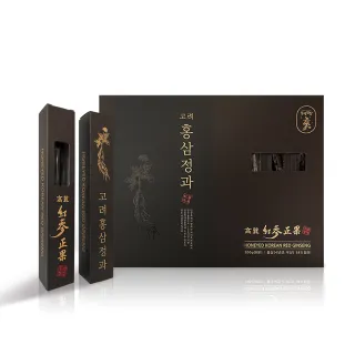 【振興高麗人蔘】高麗紅蔘正果8株入禮盒(蔘頭至蔘鬚 整株完整呈現)