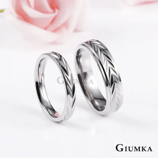 【GIUMKA】新年禮物．開運．情人對戒-單個價(銀色)