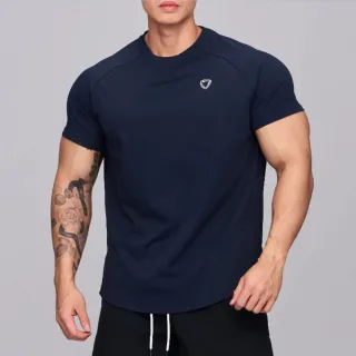 【TEAMJOINED】Adapt 肌肉訓練衣(重訓健身上衣 運動T恤 黑色運動衫)