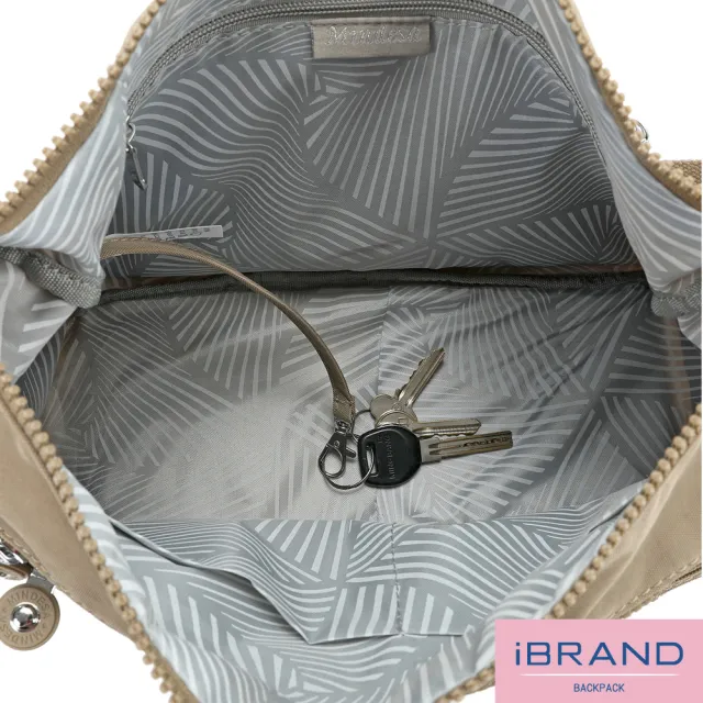 【iBrand】雙11 輕盈防潑水多功能多口袋側斜背包(防水包 多色任選)