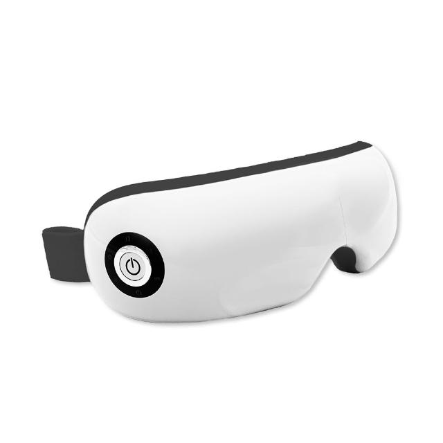 Beroso 倍麗森 A00049 智慧溫熱氣壓音樂按摩眼罩,採用 ABS、絨布與電子元件材質,尺寸約 32x8x3cm,重量僅 289g,輕便舒適。具備溫熱熱敷、氣壓按摩及音樂放鬆功能,有效緩解眼睛疲勞、乾澀不適,適合長時間使用 3C 產品者。中國製造,BSMI 認證安全可靠,二色可選,完美眼部保養選擇。 Beroso倍麗森 A00049