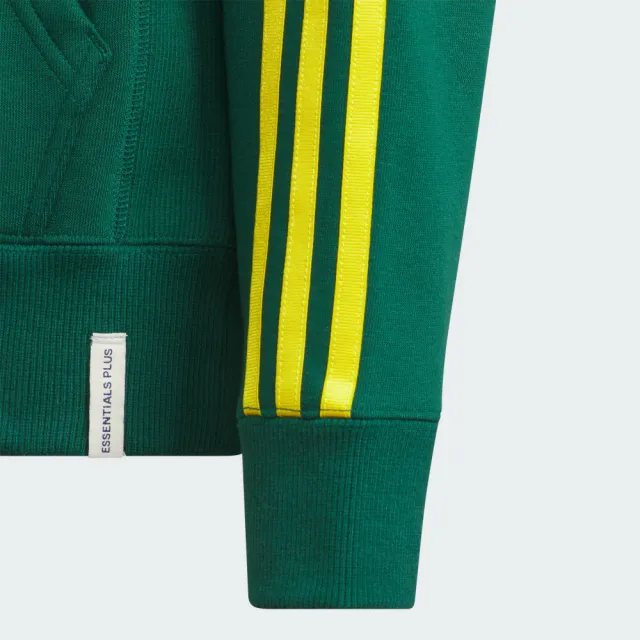 【adidas 愛迪達】ESSENTIALS PLUS 長袖上衣 大學T 童裝 JH1173