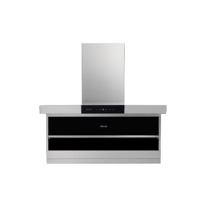 【林內】L型頂側雙吸90公分排油煙機排油煙機(RH-L9702D基本安裝不含風管罩)