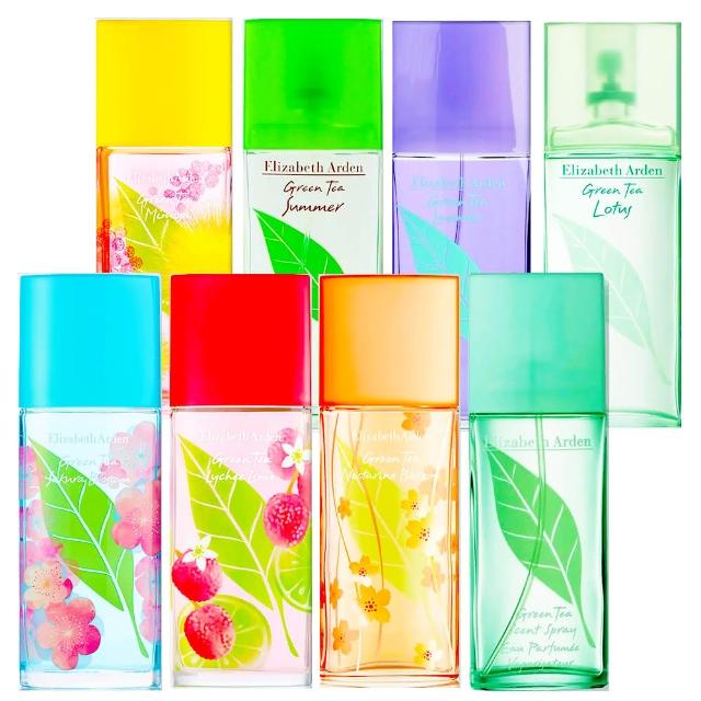 【伊麗莎白雅頓】綠茶淡香水 100ml(荔枝萊姆/薰衣草/含羞草/櫻花/蓮花.國際航空版)