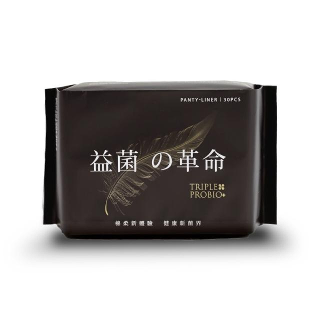 【益菌革命】益生菌棉柔護墊17cm 10入組(30片*10包/共300片/大江生活)