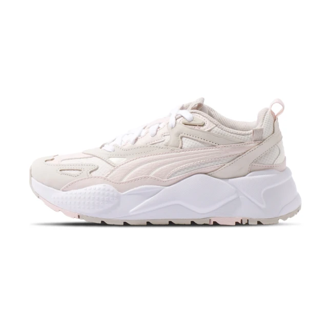 PUMA RS-X Efekt PRM Wns 女鞋 粉白色 麂皮 拼接 緩衝 復古 老爹鞋 休閒鞋 39850001