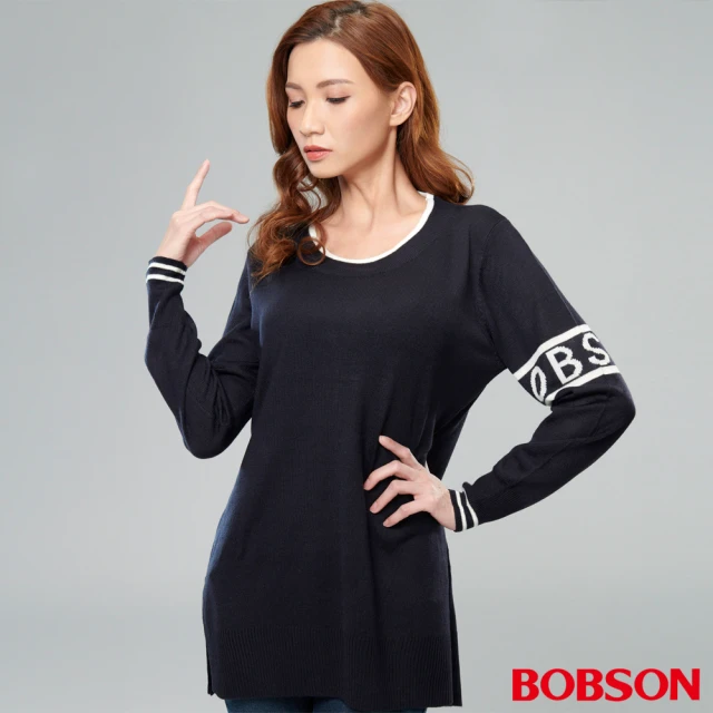 BOBSON 女款毛線上衣(39073-53)