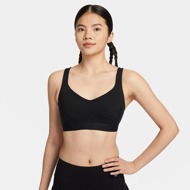 NIKE 耐吉 運動內衣 女款 高度支撐 慢跑 瑜珈 重訓 AS W NK DF INDY HGH SPT BRA 黑 FD1069-010(3X983)