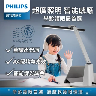 【Philips 飛利浦】66277 A1軒鴻智能LED護眼檯燈(PD062)
