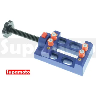 【Supamoto】平口迷你虎鉗(小型/台鉗/固定式/多功能/桌上型工作鉗/工作台)