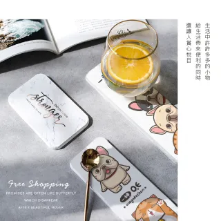 【收納王妃】皮古 硬式珪藻土洗漱墊 硬式珪藻土 杯墊 瀝水 洗漱墊(尺寸24*8*0.9cm)