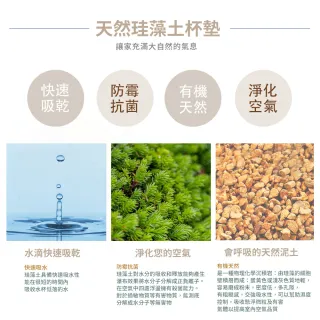 【收納王妃】LINE 硬式珪藻土洗漱墊 硬式珪藻土 杯墊 瀝水 洗漱墊(尺寸24*8*0.9cm)