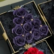 【CNFlower 西恩】ROSY CHRISTMAS TREE-紫 恆星花禮(送禮推薦/永生花/浪漫/驚喜/聖誕限定)