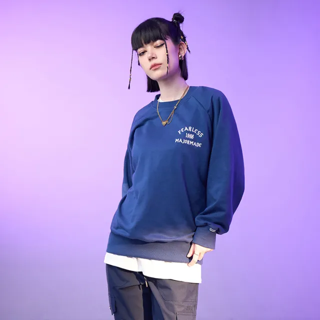 【MAJOR MADE】COURAGEOUS歌德字大學T(大學T/字母T/長袖)