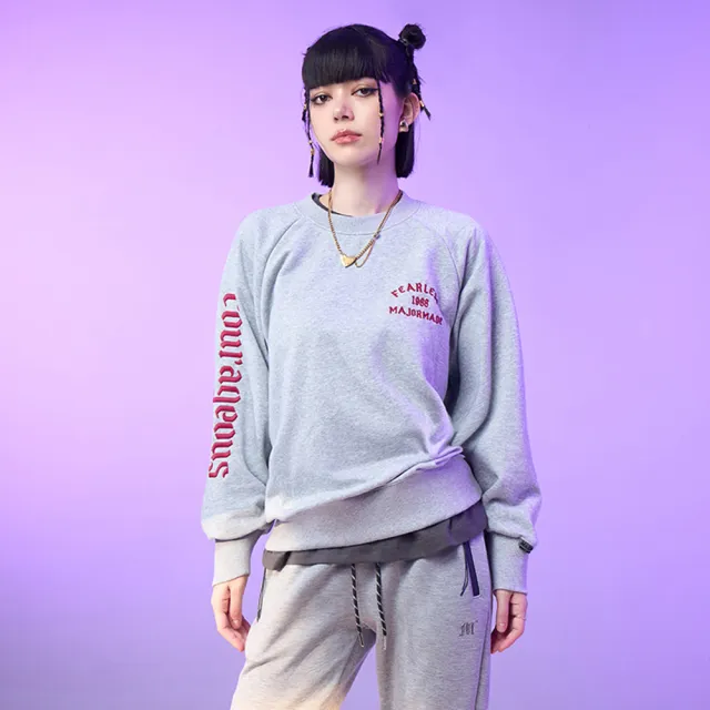 【MAJOR MADE】COURAGEOUS歌德字大學T(大學T/字母T/長袖)