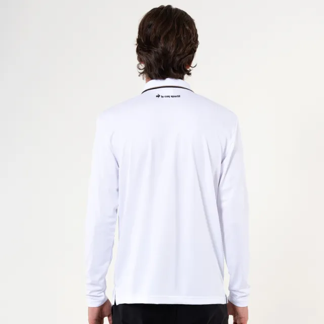 【LE COQ SPORTIF 公雞】休閒經典長袖POLO衫 男女款-5色-LWU21342_LWU22342