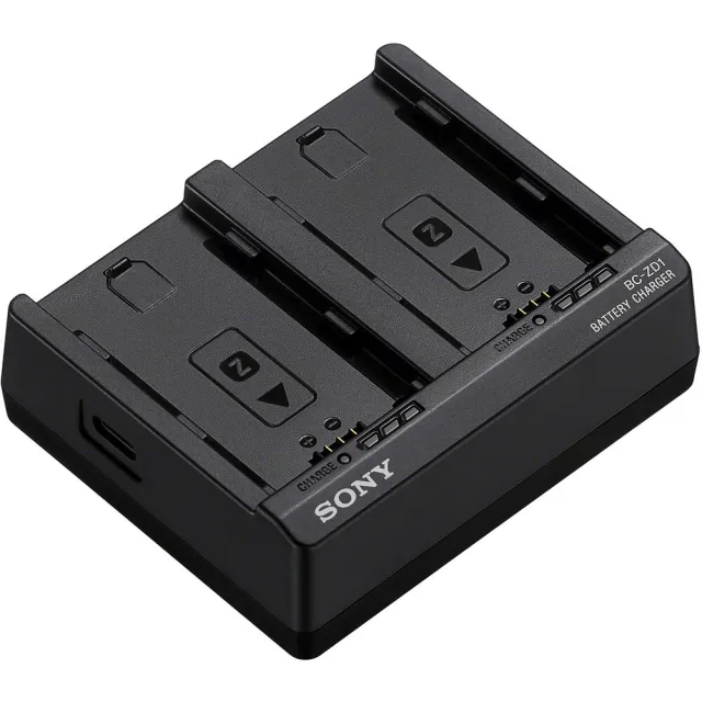 【SONY 索尼】BC-ZD1 原廠雙槽座充 NP-FZ100專用(公司貨)