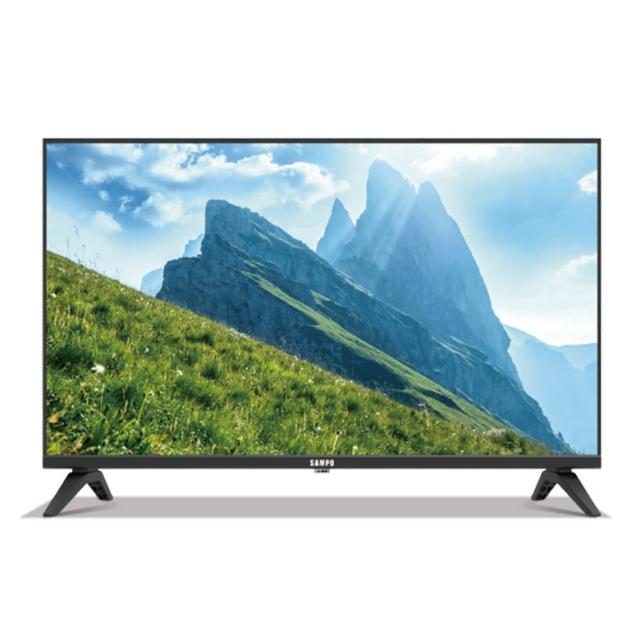 【SAMPO 聲寶】32型HD LED液晶顯示器/無視訊盒 EM-32FD630(含桌上型拆箱定位+舊機回收)