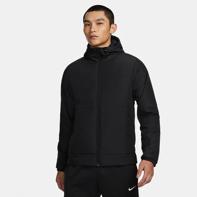 NIKE 耐吉 AS M NK TF UNLIMITED SYNFL JKT 連帽外套 可收納 男款 黑色 運動 防風 保暖(FB7545-010)