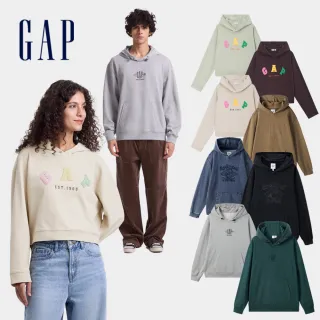 【GAP】男女裝 Logo純棉/刺繡帽T-多款可選(613336&637664&637163)