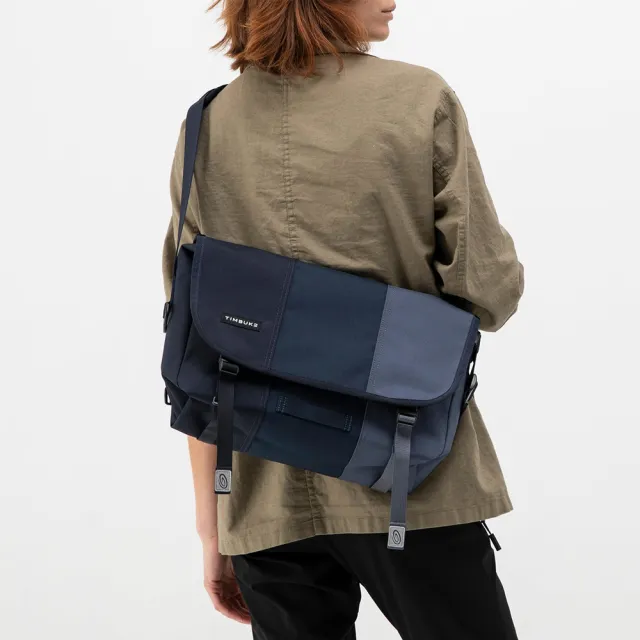 【Timbuk2】Classic Messenger Cordura Eco 13 吋經典郵差包(新版/黑藍米拼色)