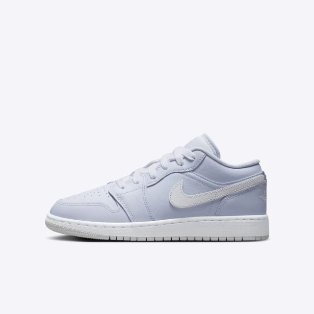 NIKE 耐吉 Air Jordan 1 Low GS 大童 休閒鞋 運動 經典 喬丹 低筒 藍灰(FV8486-400)