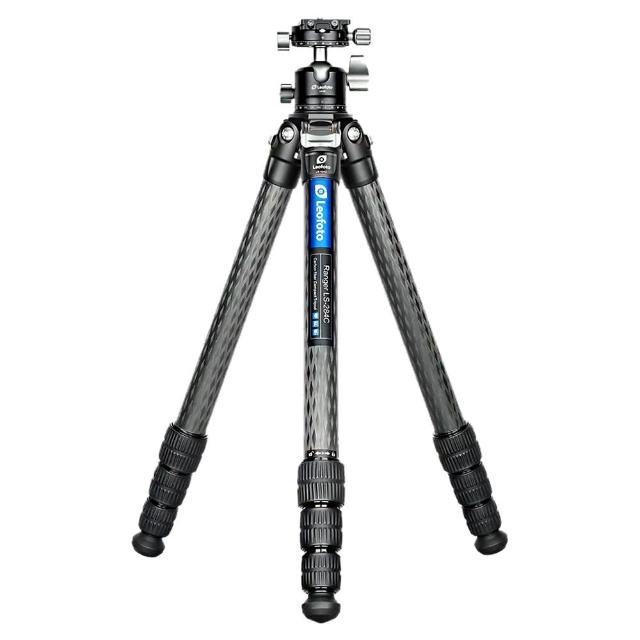 【Leofoto 徠圖】LS284C+LH30R四節碳纖維三腳架(含中軸雲台)(彩宣總代理)