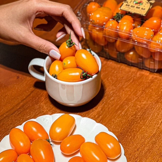 黑貓嚴選 橙邑蕃茄 橙蜜香小番茄(6000g/箱)