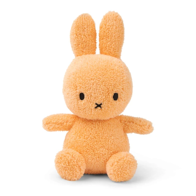 BON TON TOYS Miffy米菲兔填充玩偶-蜜瓜橘(23cm 玩偶、娃娃、公仔)