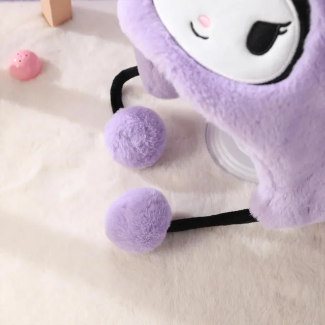 【SANRIO 三麗鷗】酷洛米大耳狗美樂蒂立體兒童毛帽