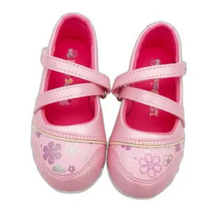 【女童氣質皮鞋】台灣製氣質繞帶皮鞋-粉色(台灣製 MIT 女童鞋 花童鞋 女童皮鞋)