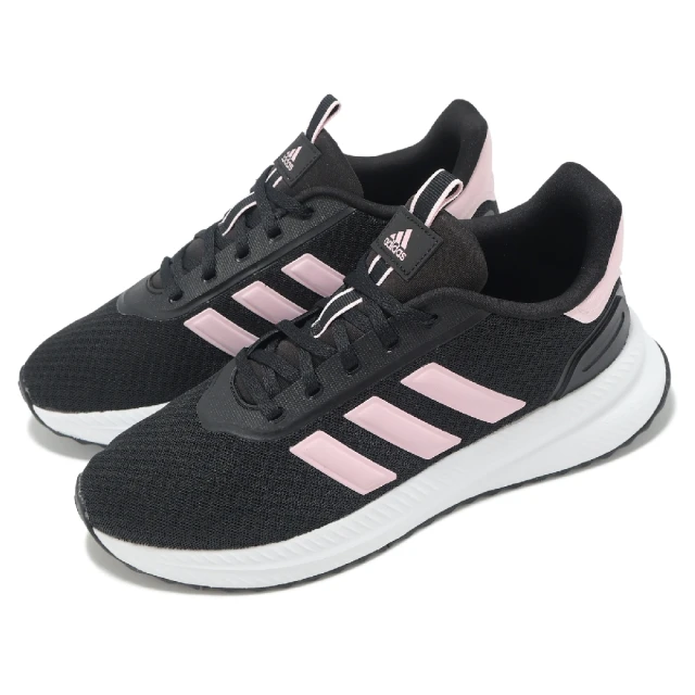 adidas 愛迪達 慢跑鞋 X Plrpath 女鞋 黑 粉 緩衝 輕量 運動鞋 愛迪達(ID0485)