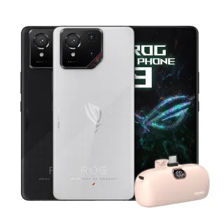 【ASUS 華碩】ROG Phone 9 5G 6.78吋(16G/512G/高通驍龍8Elite/5000萬鏡頭畫素/AI手機)(口袋行電組)