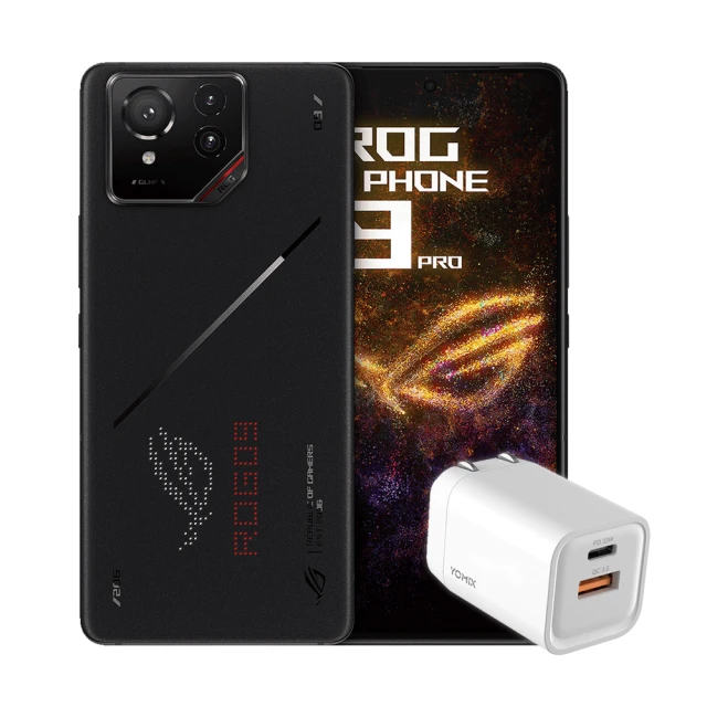 ASUS 華碩 ROG Phone 9 Pro 5G 6.78吋(16G/512G/高通驍龍8Elite/5000萬鏡頭畫素/AI手機)(33W充電頭組)