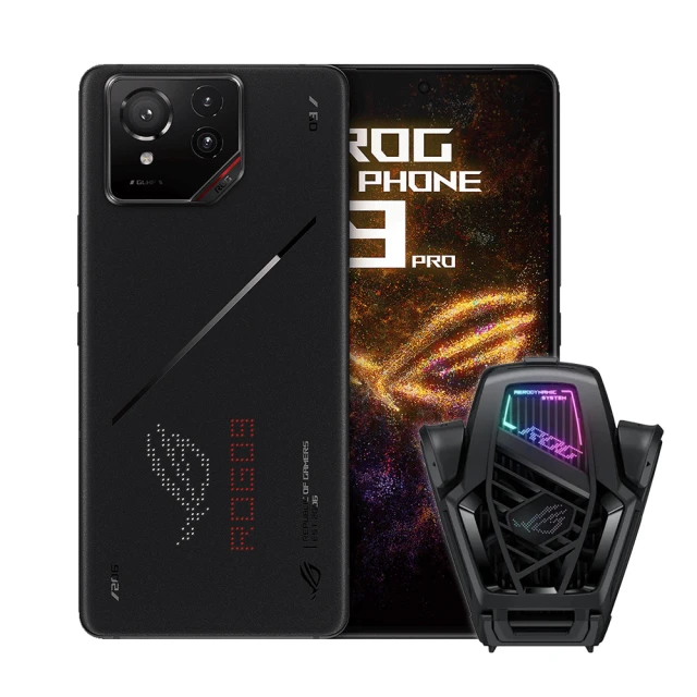 ASUS 華碩 ROG Phone 9 Pro + 空氣動力風扇X(16GB/512GB)