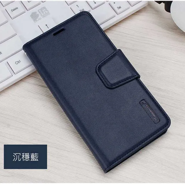 【Hanman 韓曼】OPPO Reno8 Pro 5G 柔軟羊皮觸感皮套 多卡層 防滑內襯可多角度調節支架手機殼/保護套