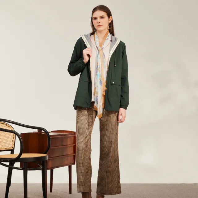 YASA 輕機能柔棉防風外套