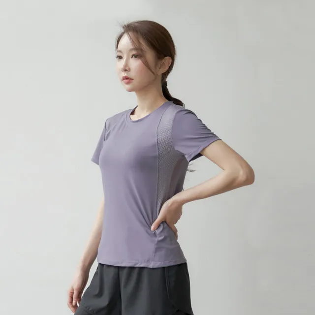 【BODYAIR】任2入 拼小腰透氣網修身上衣(瑜珈.慢跑.運動.健身.透氣.舞蹈.運動服)