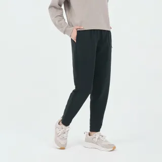 【GIORDANO 佐丹奴】女裝G-MOTION側拉鍊束口褲(39 標誌黑)