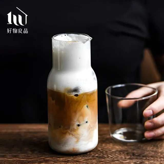 【好物良品】550ml_彩色耐高溫玻璃水壺杯組(4色任選｜冷水壺 冷泡壺 茶壺 水杯 水壺 一人下午茶)