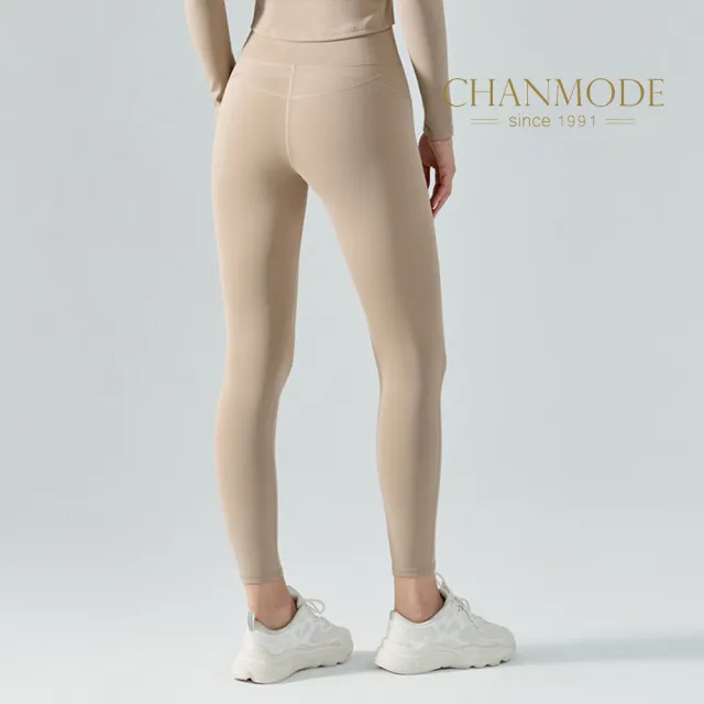 【CHANMODE 香茉】收腹高腰提臀修身瑜珈褲 2件組