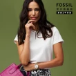 【FOSSIL 官方旗艦館】Tillie系列 鑲鑽優雅女錶 不鏽鋼米蘭帶指針手錶 36MM(多色可選)
