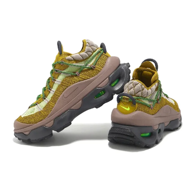 【NIKE 耐吉】休閒鞋 Wmns Air Max Flyknit Venture 女鞋 黃 紫 氣墊 緩衝 襪套式(FD2110-700)