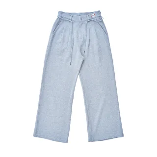 【5th STREET】女裝 長褲 寬褲 高腰 休閒褲 灰色(967134)