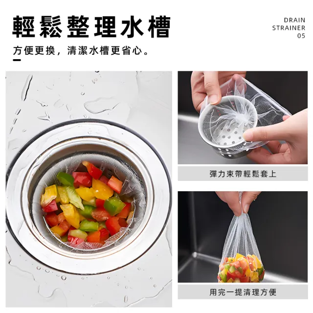 【上手家居】水槽過濾網 120入組(水槽濾網/排水孔濾網/廚房濾網/排水口濾網/廚餘濾網/濾水網袋)
