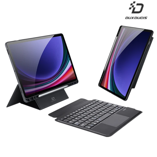 DUX DUCIS SAMSUNG 三星 Galaxy Tab S10+ / S9+ / S9 FE+ DK 鍵盤保護套(平板套/磁吸/支架/背光版)