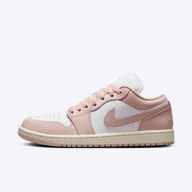 NIKE 耐吉 Wmns Air Jordan 1 Low 男女 休閒鞋 低筒 AJ1 白 草莓牛奶(DC0774-162)