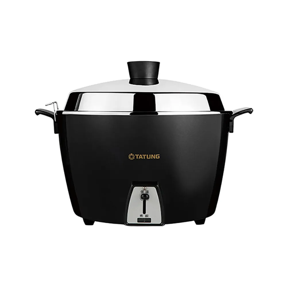 TATUNG 大同】10人份全不鏽鋼電鍋星鑽黑(TAC-10L-MBK) - momo購物網