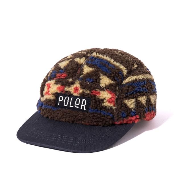 【POLER STUFF】日本限定 BOA FLEECE 5P 搖粒絨五片羊毛帽(多色拚)