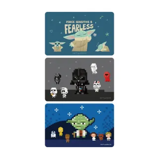 【iPASS 一卡通】STAR WARS 古古像素系列一卡通 代銷(星際大戰)